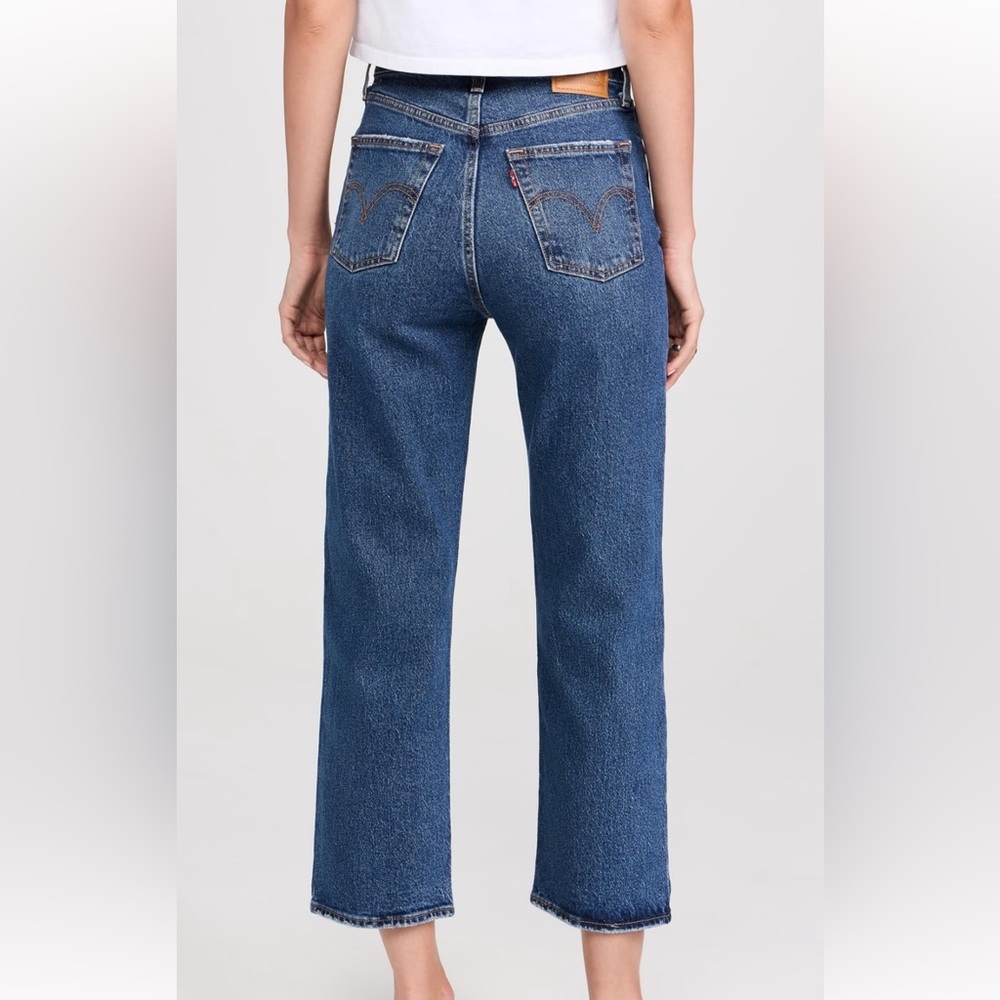 Levis Ribcage Straight Ankle Jeans - Size 24 - My Honor No DX